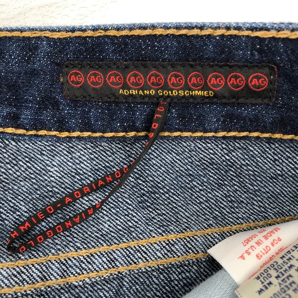 AG Adriano Goldschmied Womens Size 27 The Gemini Bootcut Leg Jeans Dark Wash - Picture 5 of 6